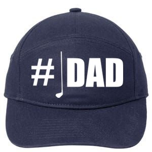 #1 Golf Dad 7-Panel Snapback Hat