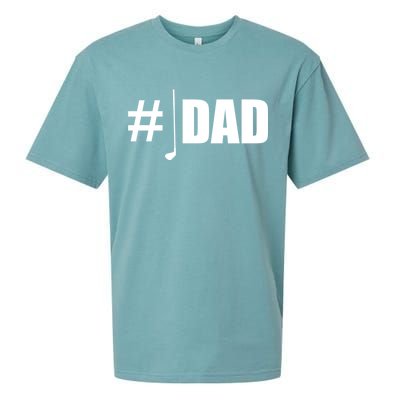 #1 Golf Dad Sueded Cloud Jersey T-Shirt