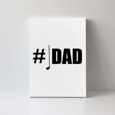 #1 Golf Dad Canvas