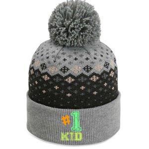 #1 Kid The Baniff Cuffed Pom Beanie