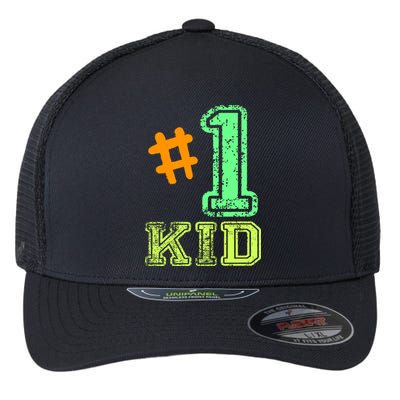 #1 Kid Flexfit Unipanel Trucker Cap