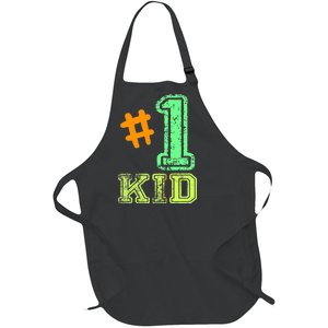 #1 Kid Full-Length Apron With Pockets