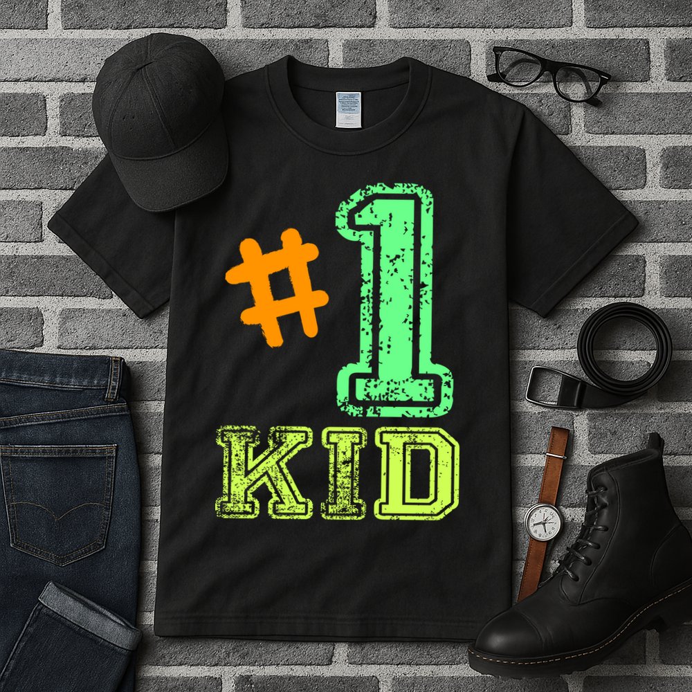 #1 Kid Tall T-Shirt