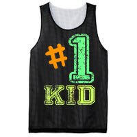 #1 Kid Mesh Reversible Basketball Jersey Tank