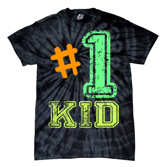 #1 Kid Tie-Dye T-Shirt