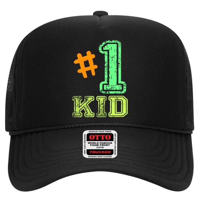 #1 Kid Trucker Hat