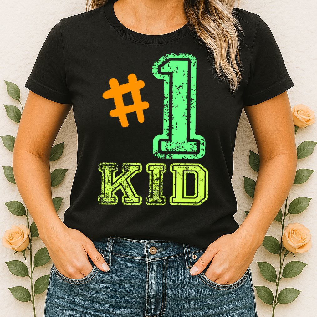 #1 Kid Womens T-Shirt