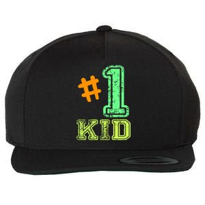 #1 Kid Wool Snapback Cap