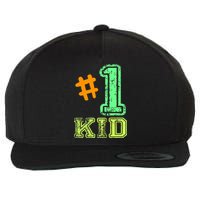 #1 Kid Wool Snapback Cap