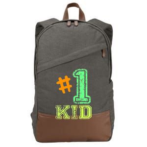 #1 Kid Cotton Canvas Backpack