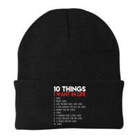 10 Things I Want In life Cars And More Cars Beanie