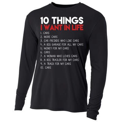 10 Things I Want In life Cars And More Cars Cooling Performance Long Sleeve Crew