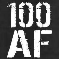 100 AF 100th Birthday 7 Panel Mesh Trucker Snapback Hat
