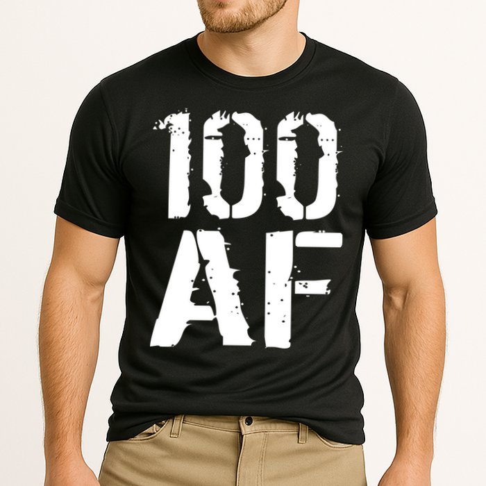 100 AF 100th Birthday Cooling Performance Crew T-Shirt