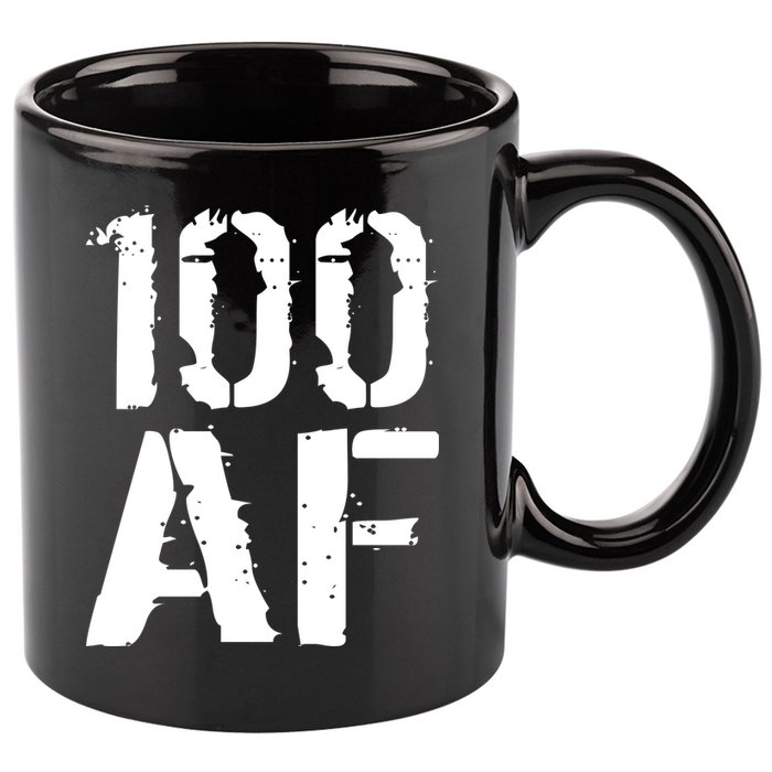 100 AF 100th Birthday 11oz C Handle Ceramic Mug