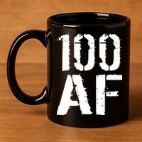 100 AF 100th Birthday 11oz C Handle Ceramic Mug