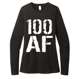 100 AF 100th Birthday Womens CVC Long Sleeve Shirt