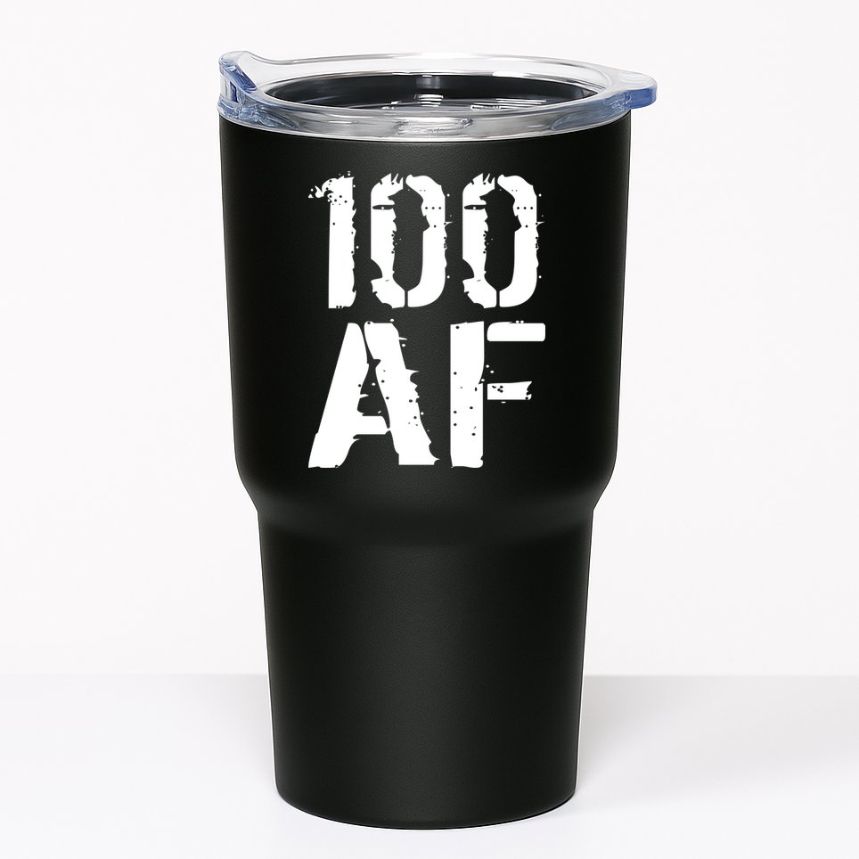 100 AF 100th Birthday Tumbler