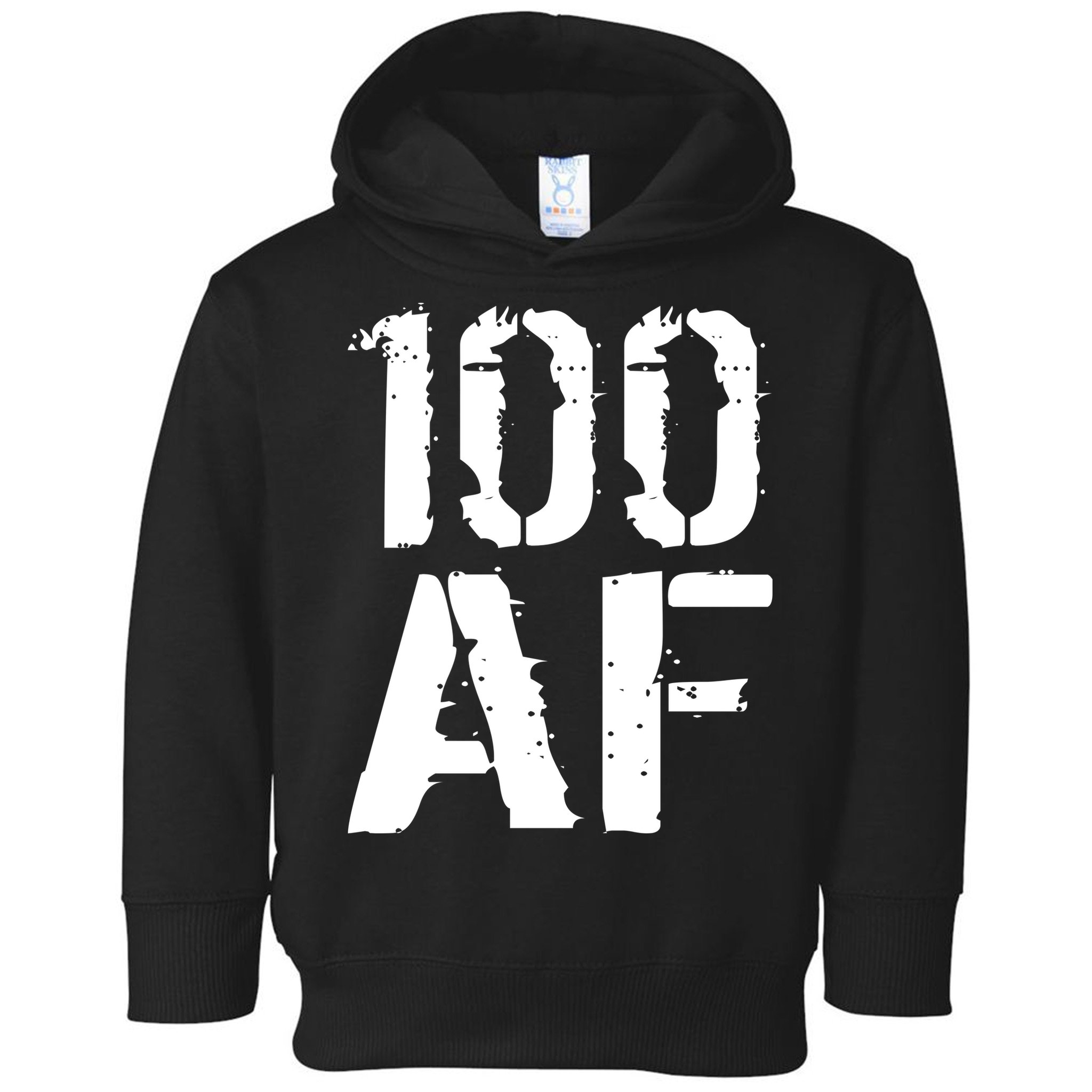 100 AF 100th Birthday Toddler Hoodie