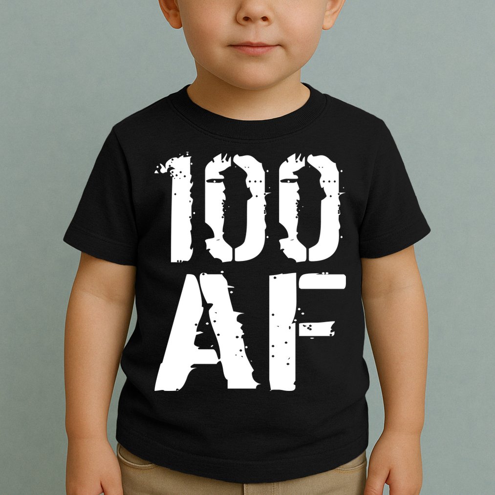 100 AF 100th Birthday Toddler T-Shirt