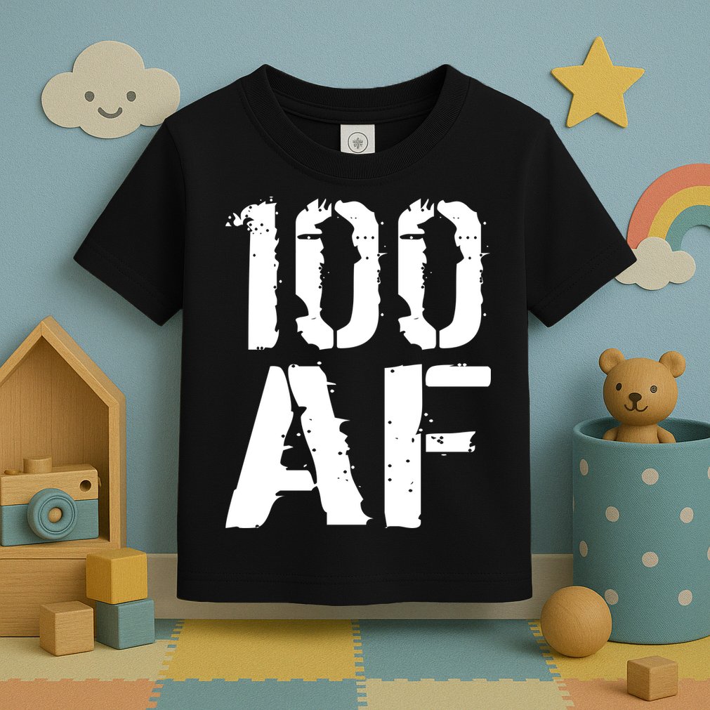 100 AF 100th Birthday Toddler T-Shirt