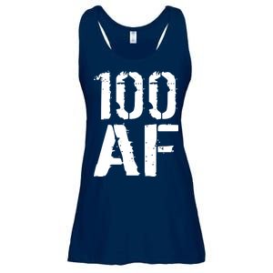 100 AF 100th Birthday Ladies Essential Flowy Tank