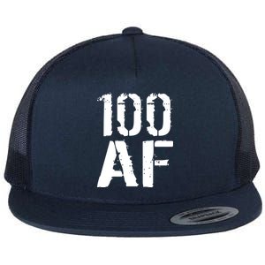 100 AF 100th Birthday Flat Bill Trucker Hat