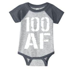 100 AF 100th Birthday Infant Baby Jersey Bodysuit