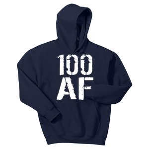 100 AF 100th Birthday Kids Hoodie