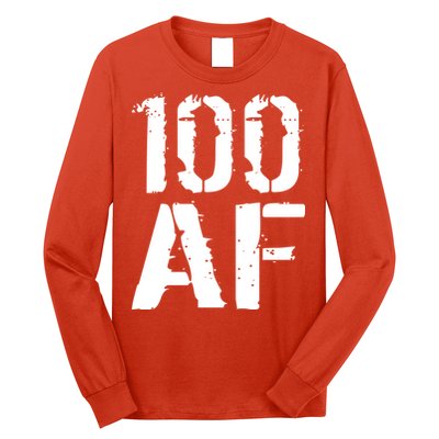100 AF 100th Birthday Long Sleeve Shirt