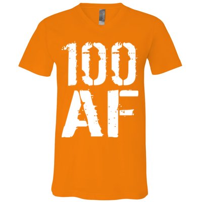 100 AF 100th Birthday V-Neck T-Shirt