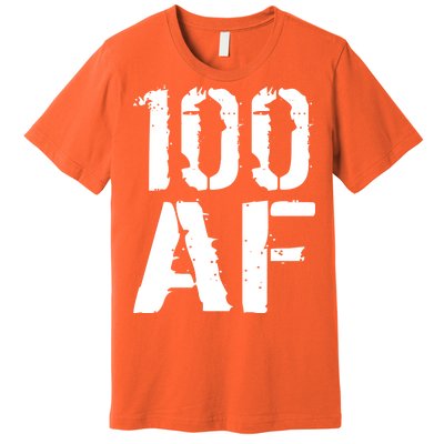 100 AF 100th Birthday Premium T-Shirt