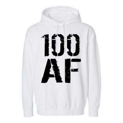 100 AF 100th Birthday Garment-Dyed Fleece Hoodie