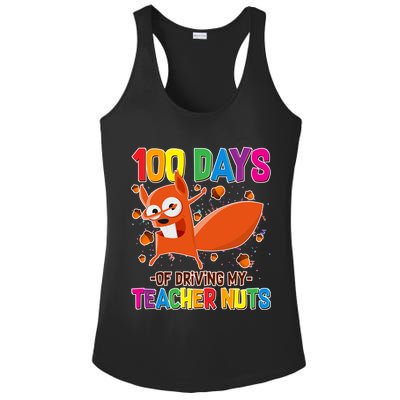 100 Days Of Driving My Teacher Nuts Ladies PosiCharge Competitor Racerback Tank