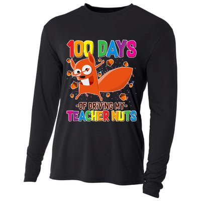100 Days Of Driving My Teacher Nuts Cooling Performance Long Sleeve Crew