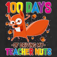 100 Days Of Driving My Teacher Nuts Golf Towel