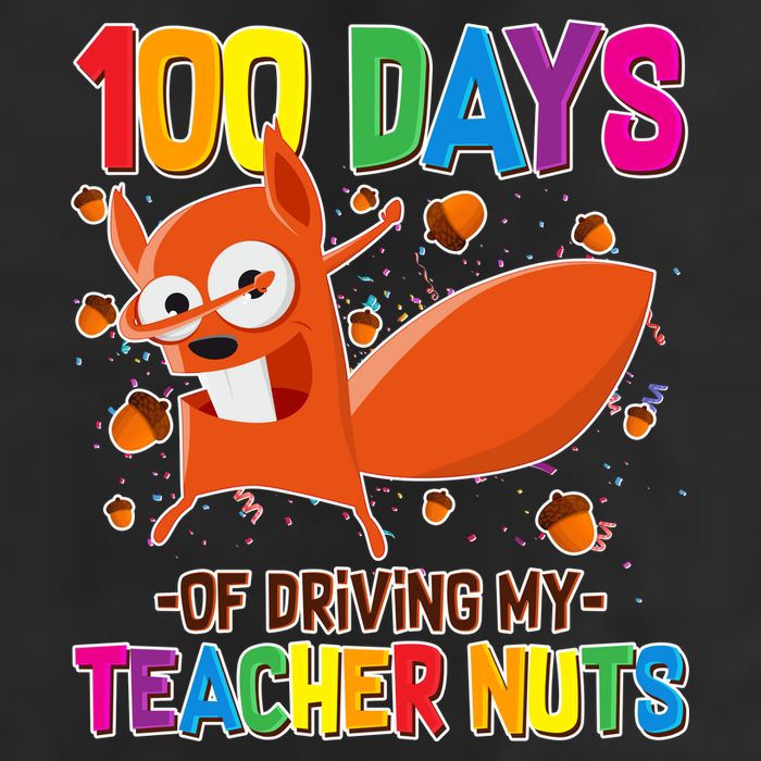 100 Days Of Driving My Teacher Nuts Golf Towel