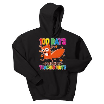 100 Days Of Driving My Teacher Nuts Kids Hoodie