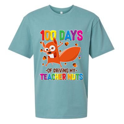 100 Days Of Driving My Teacher Nuts Sueded Cloud Jersey T-Shirt
