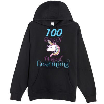 100 Days Of Magical Learning Premium Pullover Hoodie