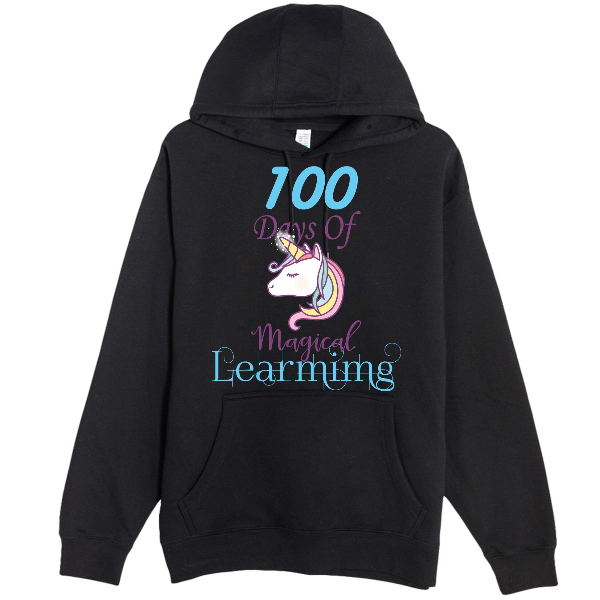 100 Days Of Magical Learning Premium Pullover Hoodie