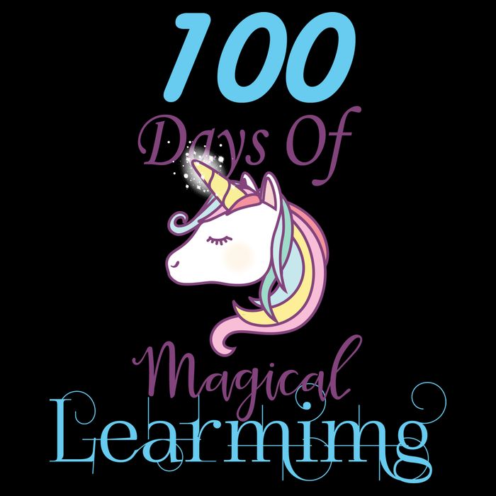 100 Days Of Magical Learning 16oz Travel Tumbler