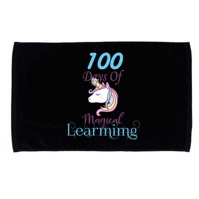 100 Days Of Magical Learning Microfiber Hand Towel