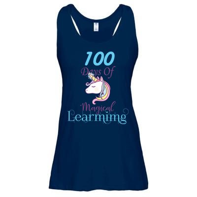 100 Days Of Magical Learning Ladies Essential Flowy Tank