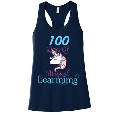100 Days Of Magical Learning Womens Tank Top