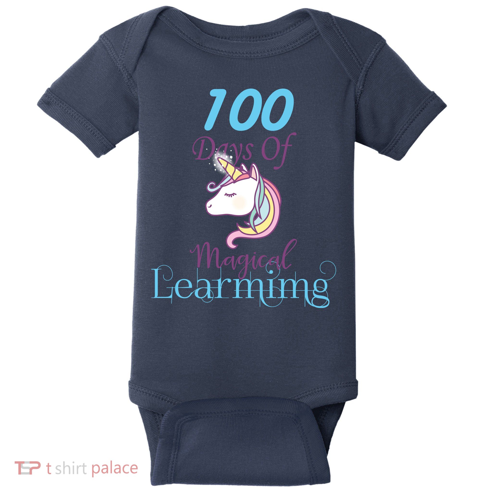 100 Days Of Magical Learning Baby Bodysuit