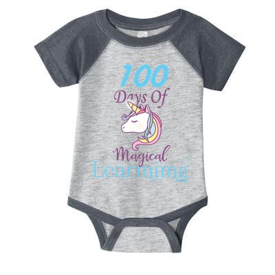 100 Days Of Magical Learning Infant Baby Jersey Bodysuit