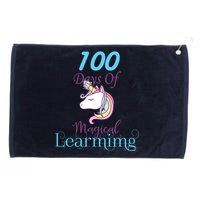 100 Days Of Magical Learning Grommeted Golf Towel