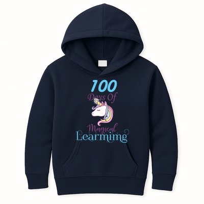 100 Days Of Magical Learning Kids Hoodie