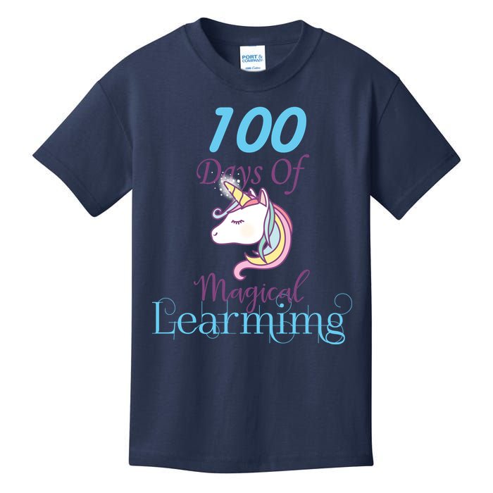 100 Days Of Magical Learning Kids T-Shirt